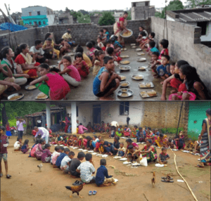 India Slum Kitchen Lunch